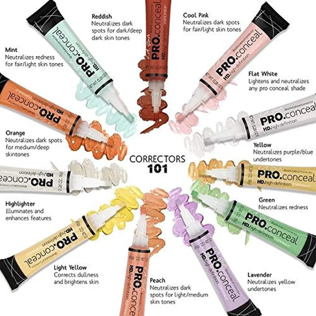 L.A. Girl HD PRO Concealer GC965 Cool Pink Corrector - 15g