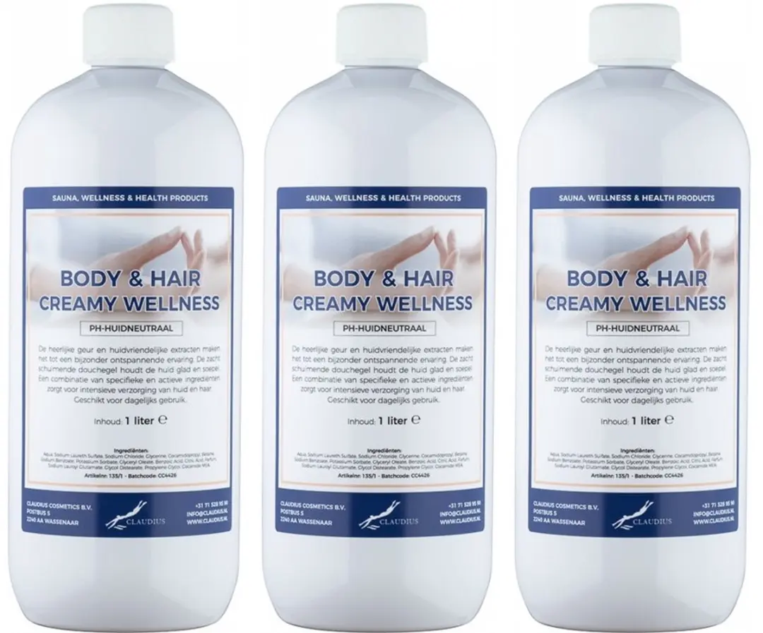 Splashbox Cosmetics Body & Hair Creamy Wellness 1L