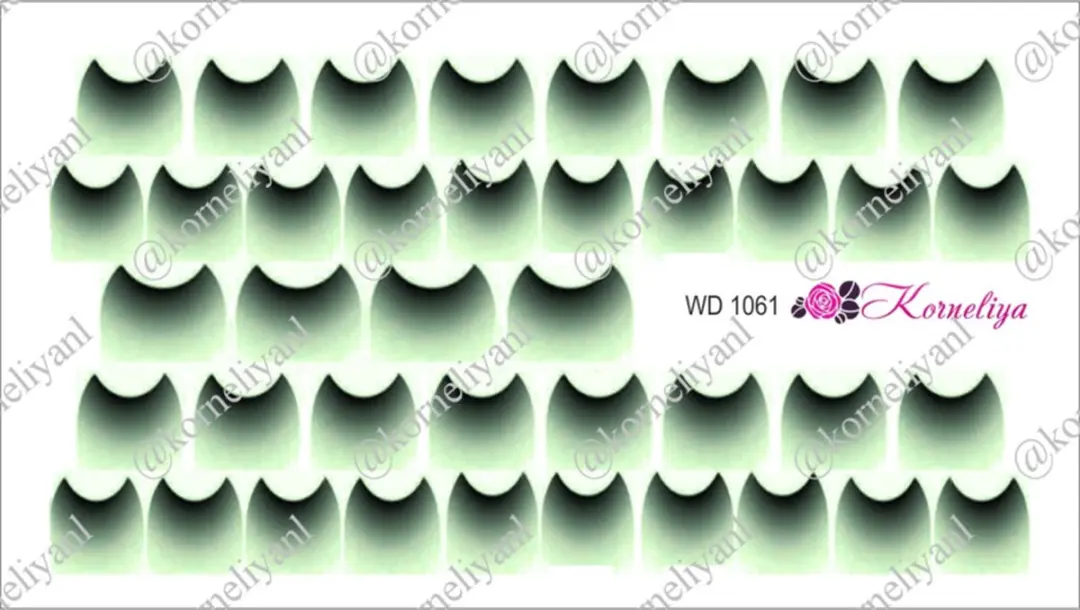 Korneliya Water Decal Nail Wrap WD 1061