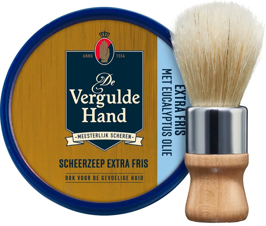 Vergulde Hand Scheerzeeptablet Extra Fris 75g