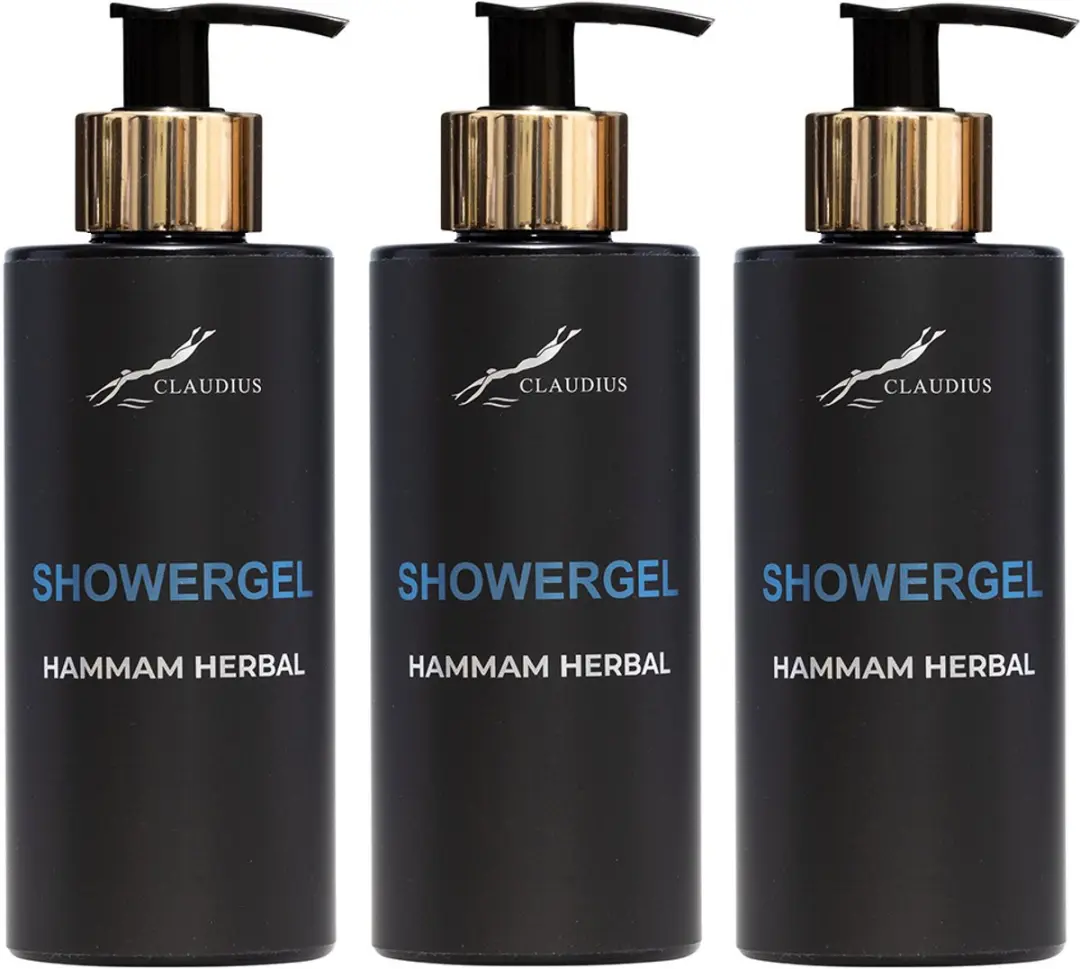 Splashbox Cosmetics Hammam Herbal Showergel 300ml - 3 Stuks
