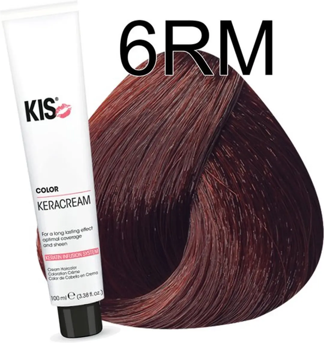 KIS Haarverf 6RM Licht Rood Mahonie 100ml