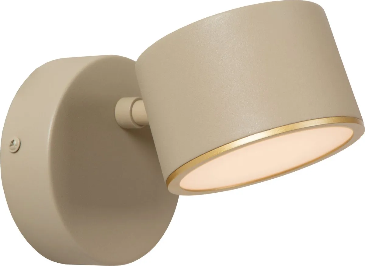 Lucide GIAN Wandlamp LED 9W 2700K - Taupe