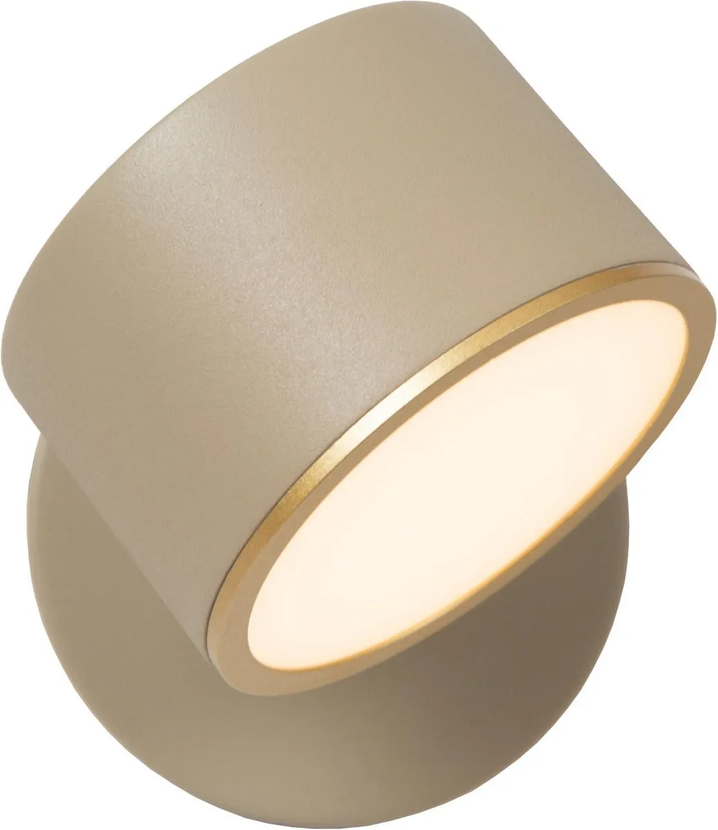 Lucide GIAN Wandlamp LED 9W 2700K - Taupe
