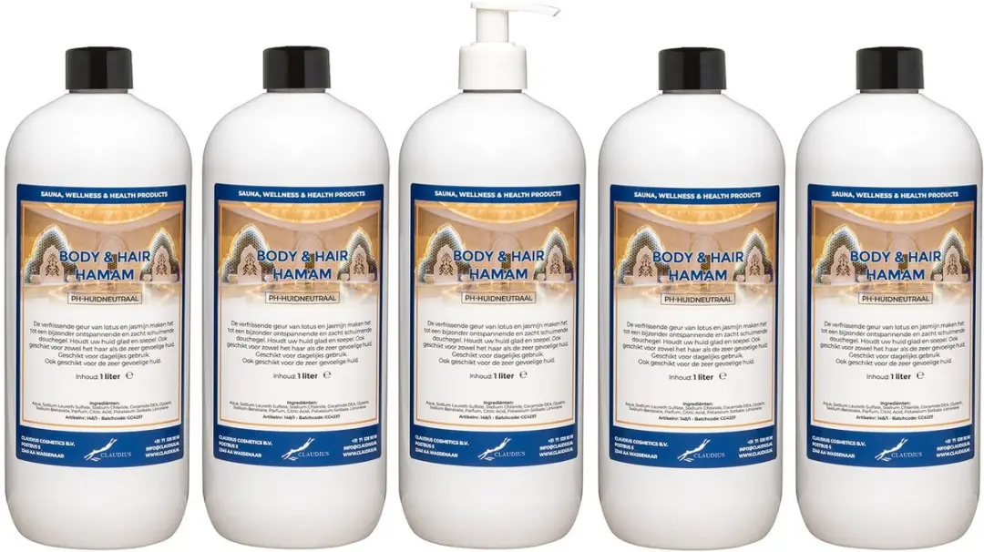 Splashbox Cosmetics Body & Hair Hamam 1L