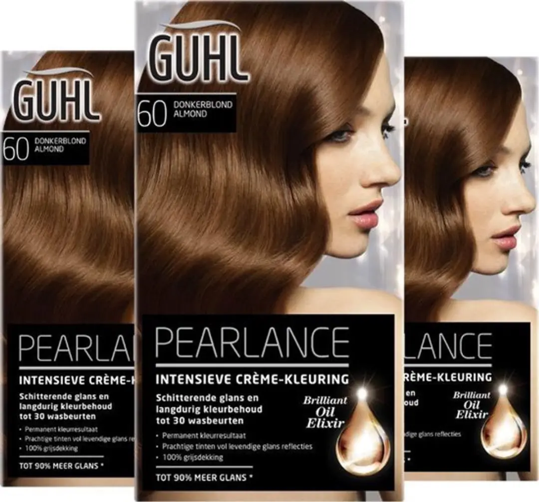 Guhl Pearlance Crème-kleuring 60 Donkerblond Almond