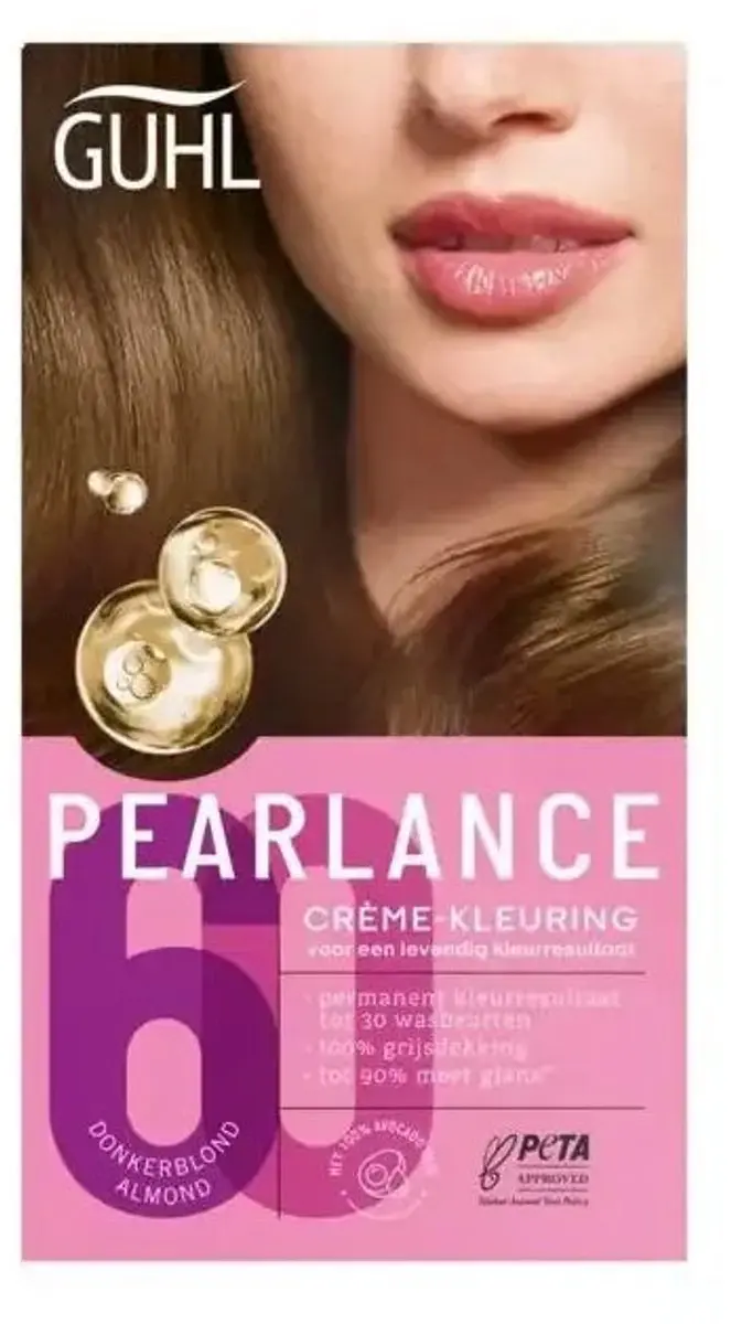Guhl Pearlance Crème-kleuring 60 Donkerblond Almond