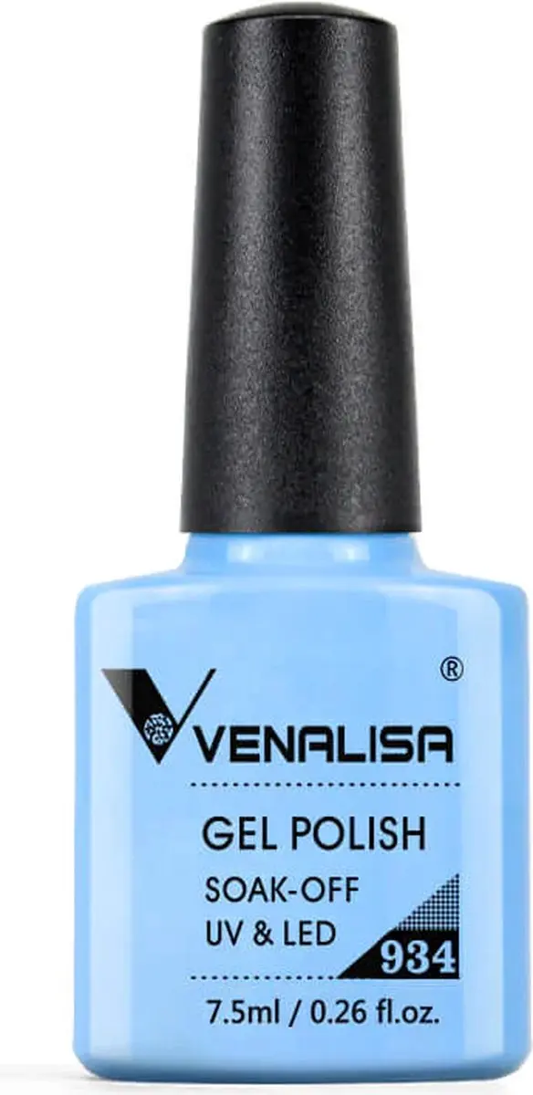 Venalisa UV Gellak Blauw 7.5ml - Licht Pastel