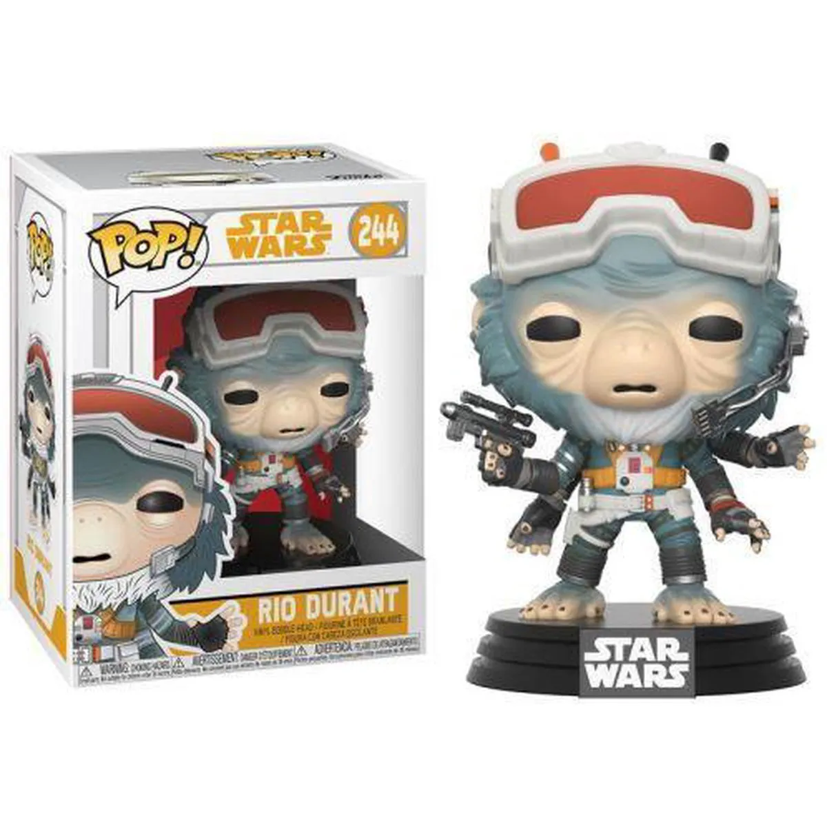 Funko Pop! Star Wars Solo Rio Durant FUN26992 - Verzamelfiguur - Multi - afbeelding 5 van 6
