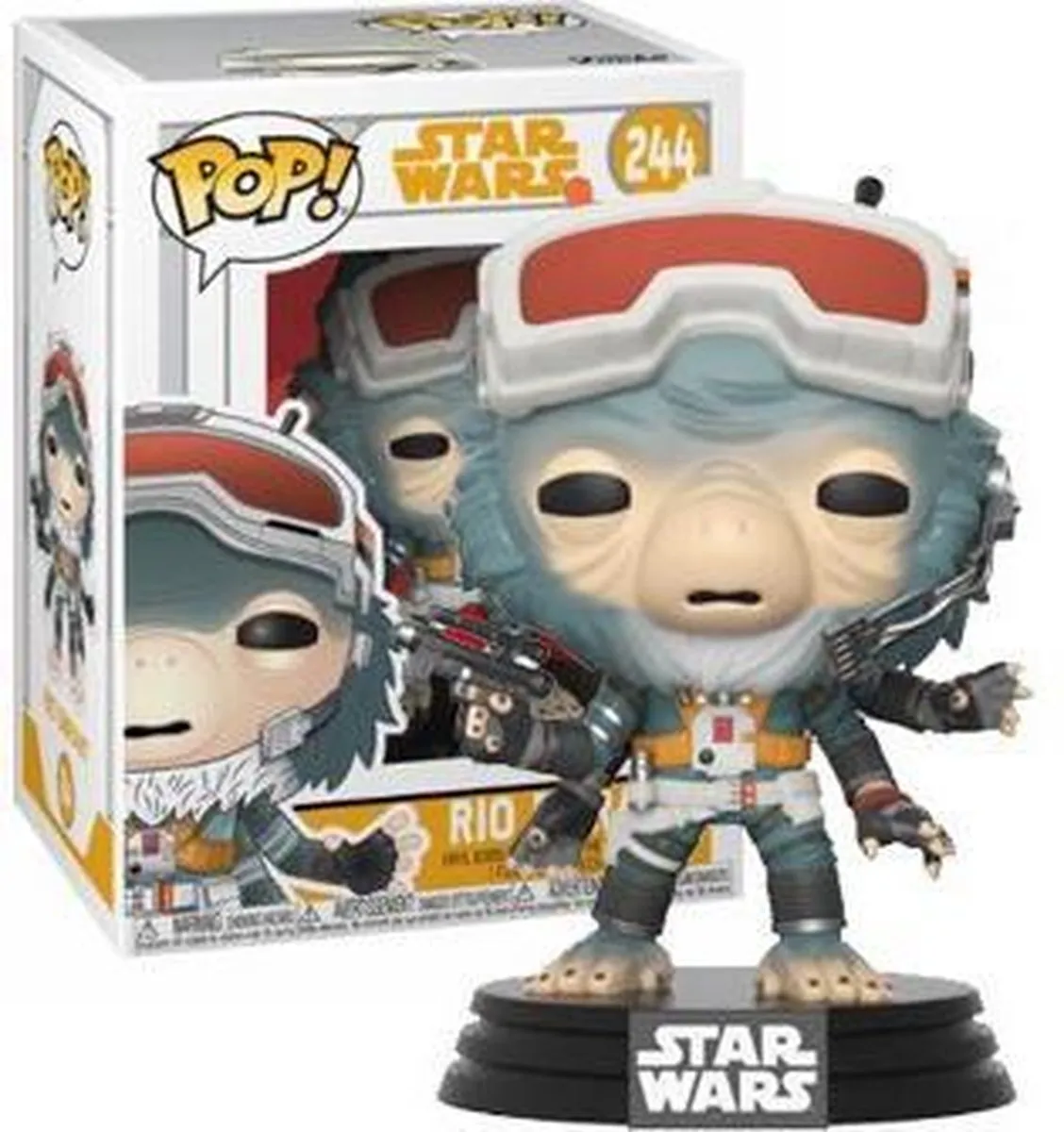 Funko Pop! Star Wars Solo Rio Durant FUN26992 - Verzamelfiguur - Multi - afbeelding 6 van 6