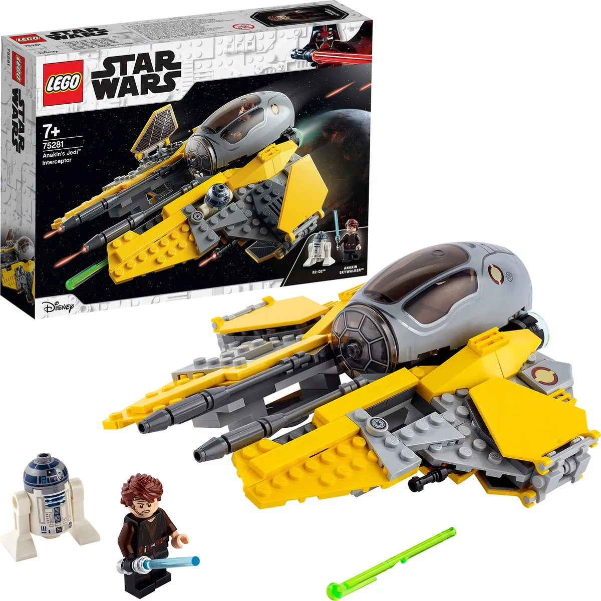 LEGO Star Wars Anakin's Jedi Interceptor 75281 - 248 Stukken