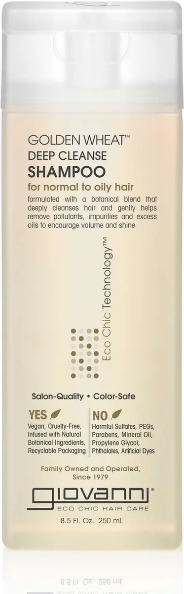 Giovanni Cosmetics Golden Wheat Deep Cleanse Shampoo 250ml