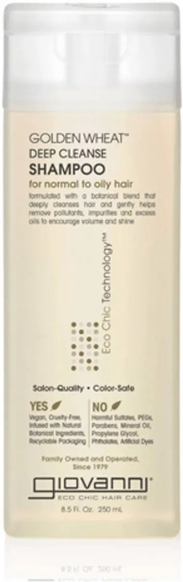 Giovanni Cosmetics Golden Wheat Deep Cleanse Shampoo 250ml
