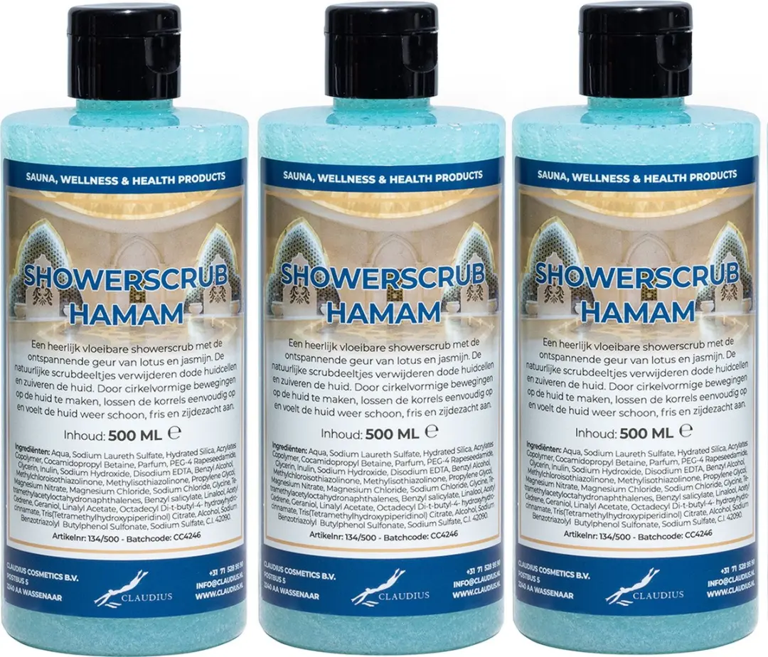 Splashbox Cosmetics Showerscrub Hamam 500ml