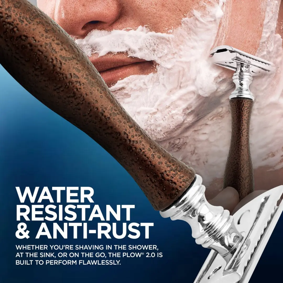 Haryali London Double Edge Safety Razor - Kastanjebruin - 5 Stuks