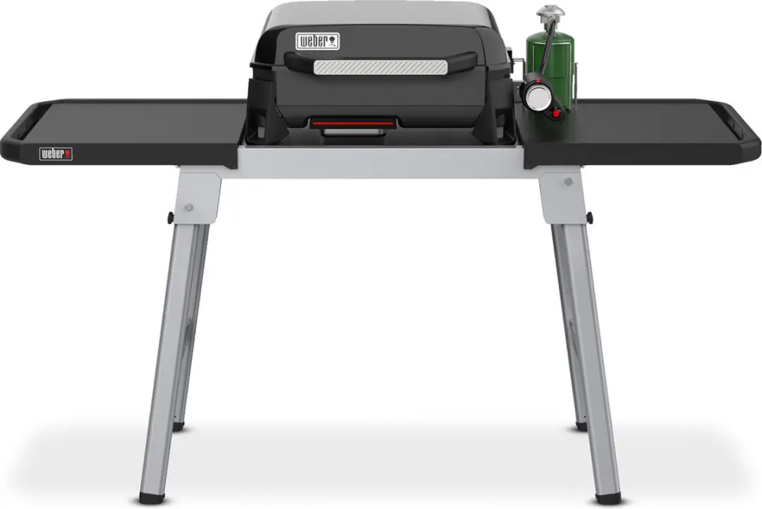 Weber Onderstel Premium Plancha 43/56cm - Zwart/Chroom - afbeelding 6 van 6