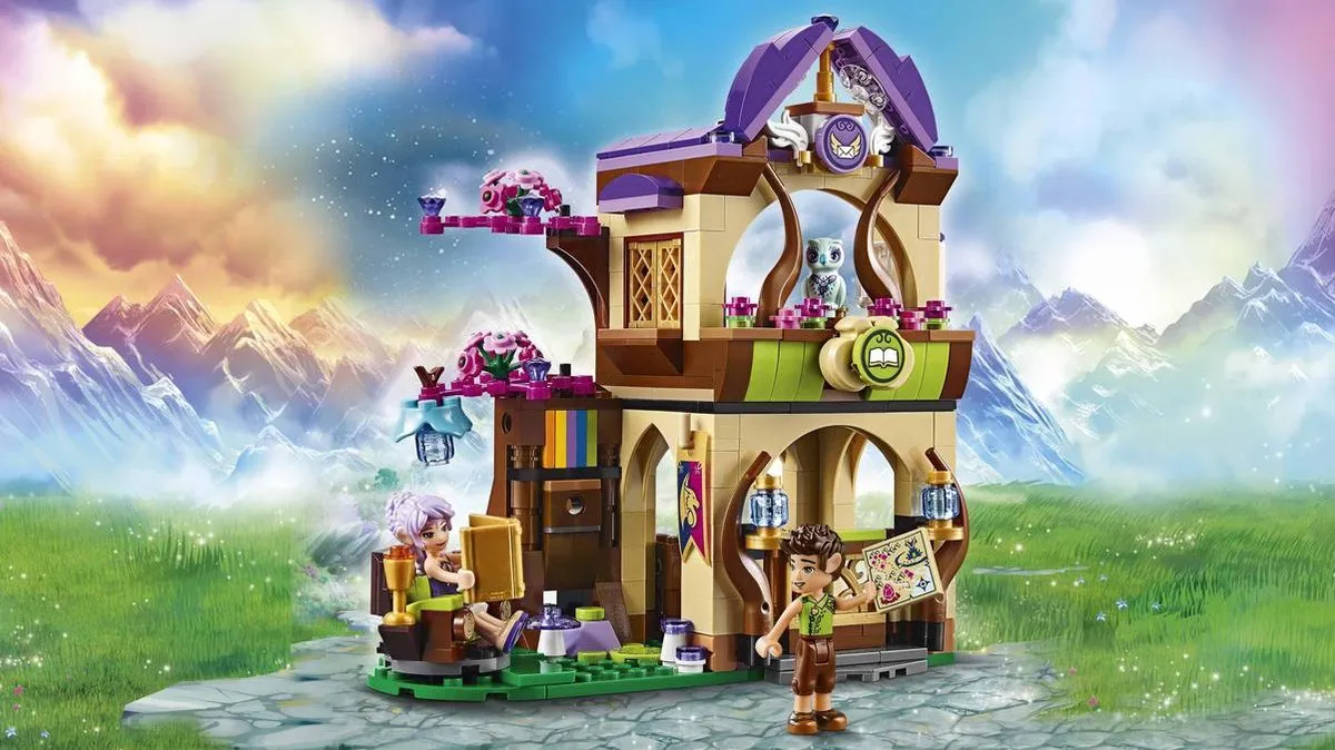 LEGO Elves De Geheime Markt 41176 - 691 Stukken - Paars