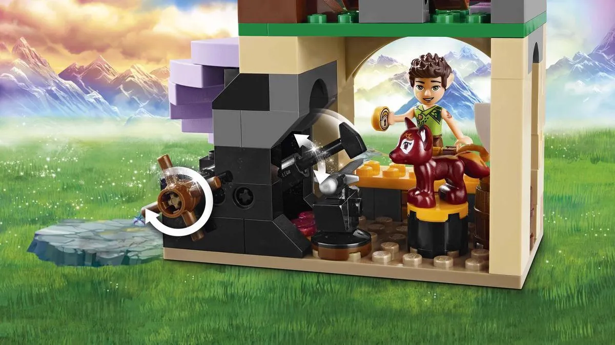 LEGO Elves De Geheime Markt 41176 - 691 Stukken - Paars