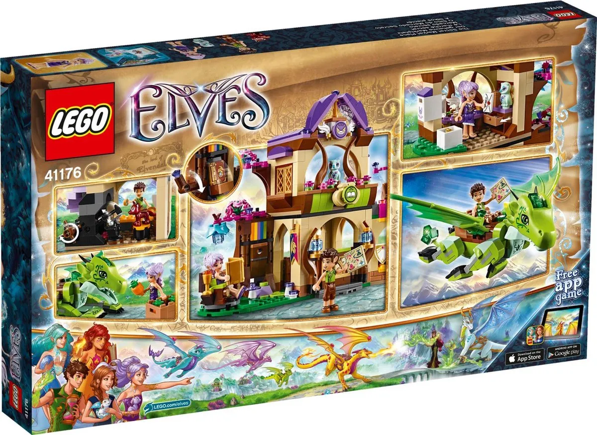 LEGO Elves De Geheime Markt 41176 - 691 Stukken - Paars
