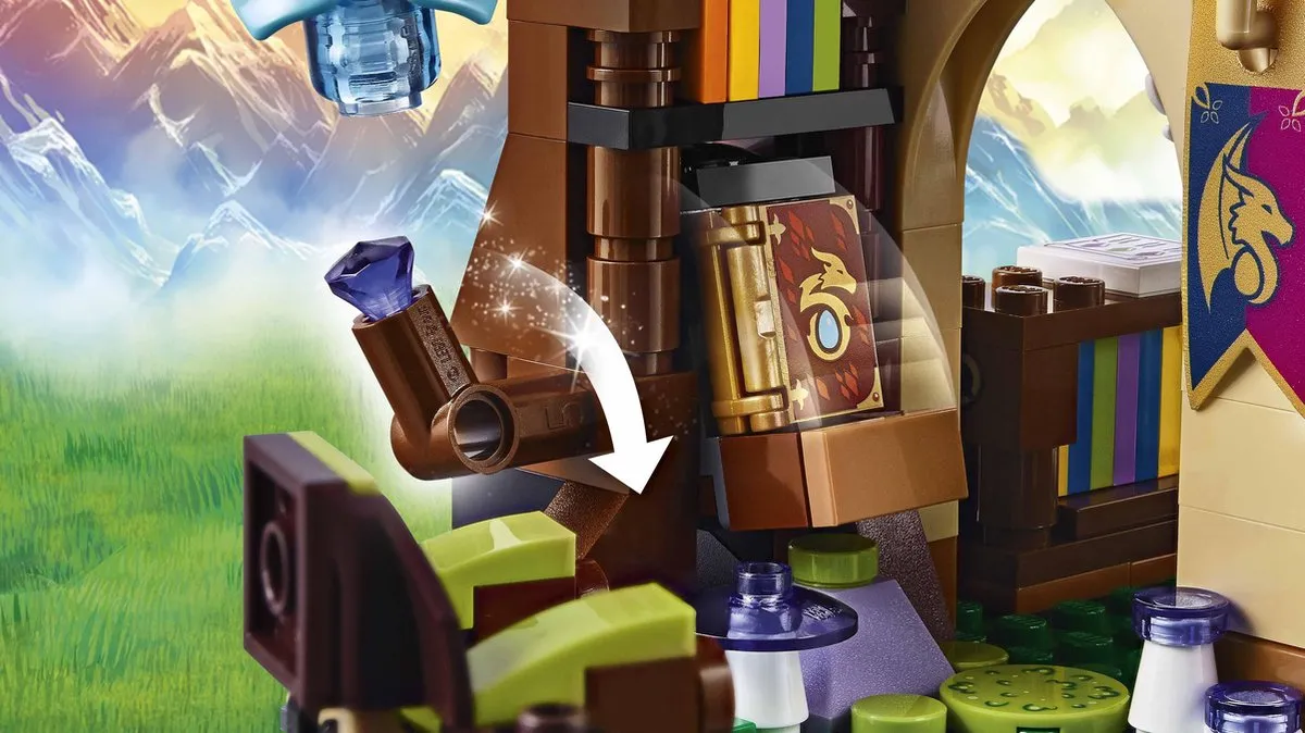 LEGO Elves De Geheime Markt 41176 - 691 Stukken - Paars