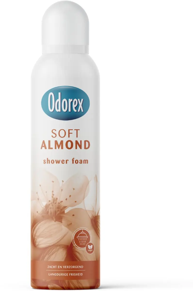 Odorex Showerfoam Almond Blossom 200ml - 6 Stuks