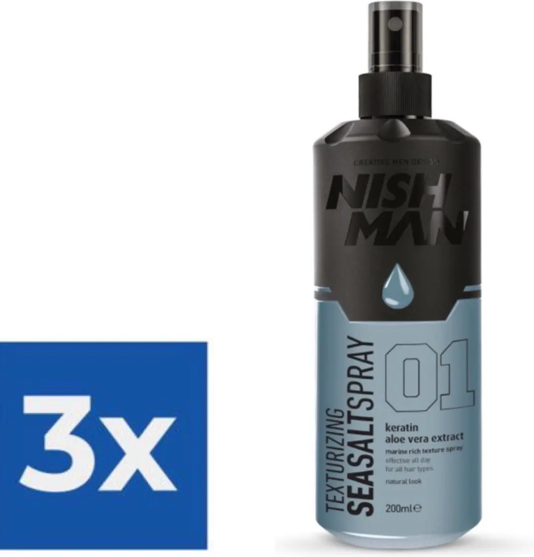 Nishman Seasalt Zeezout Spray 200ml