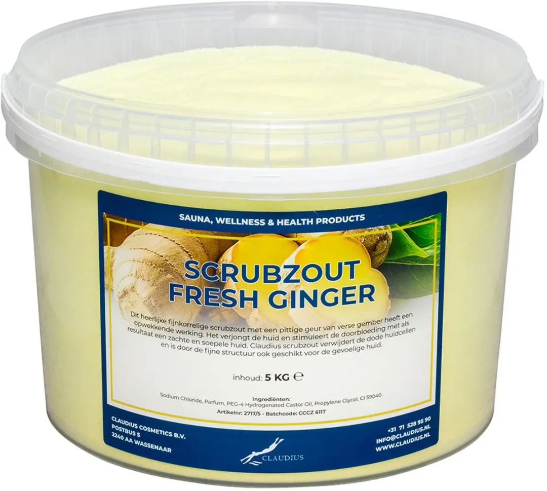 Splashbox Cosmetics Scrubzout Fresh Ginger 5kg