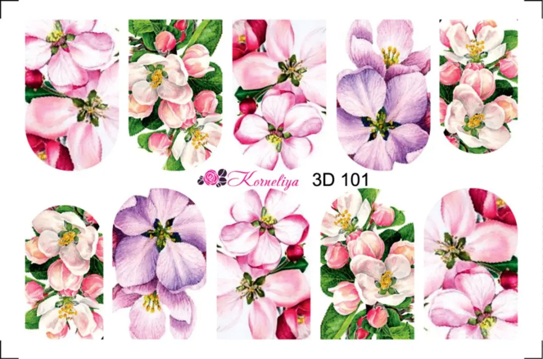 Korneliya 3D Waterdecal 101