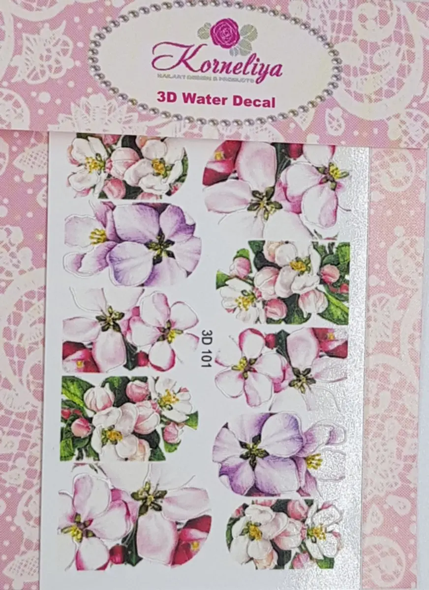 Korneliya 3D Waterdecal 101