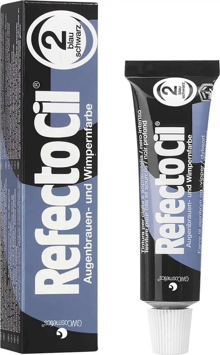 Refectocil Wimper- en Wenkbrauwverf Blauw-zwart nr. 2