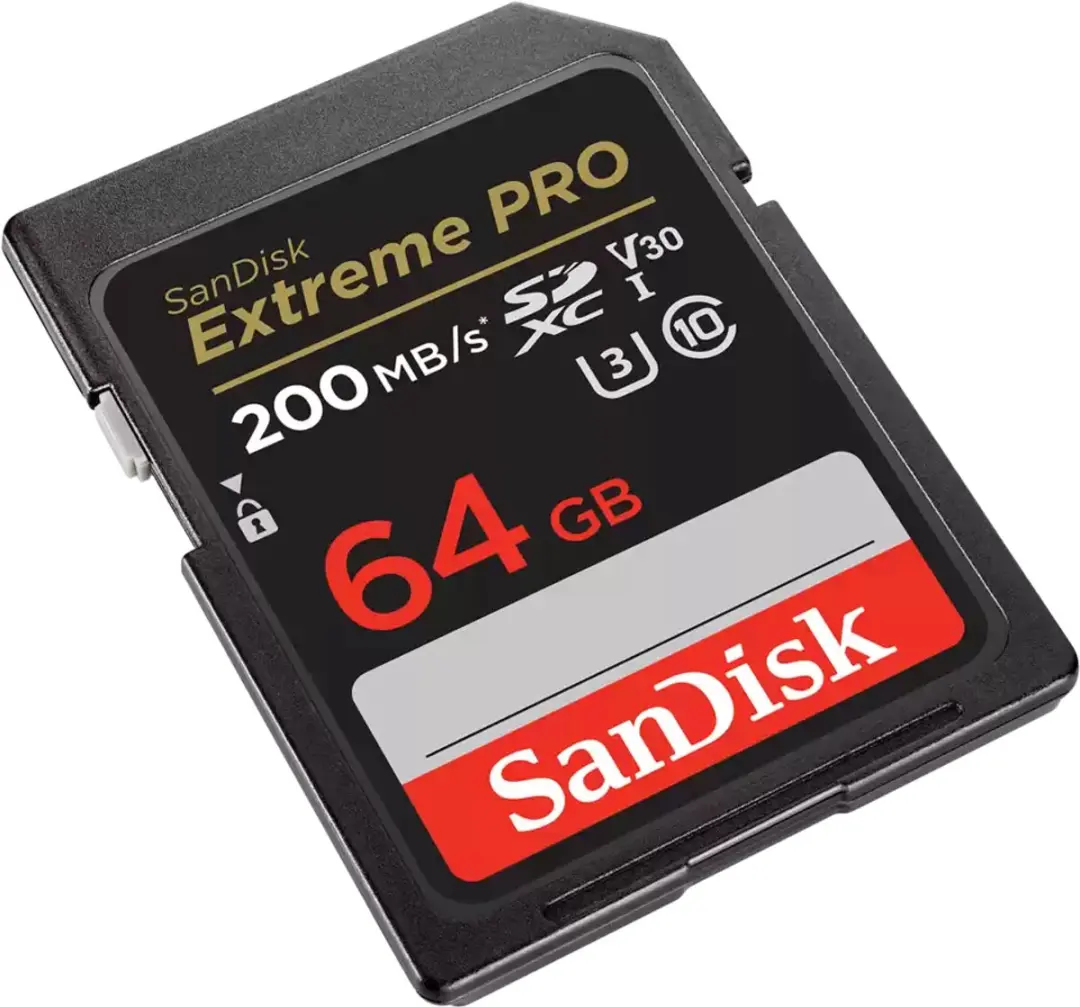SanDisk Extreme Pro SDXC 64GB - 200/90MB/s