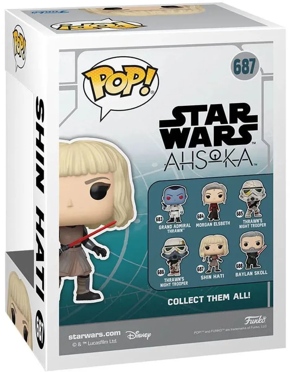 Funko Pop Star Wars Shin Hati #687 - Multi