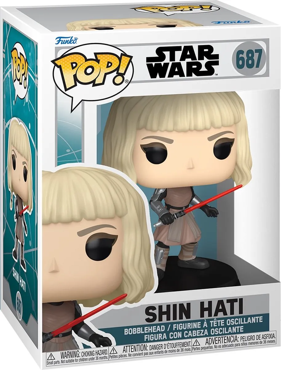 Funko Pop Star Wars Shin Hati #687 - Multi