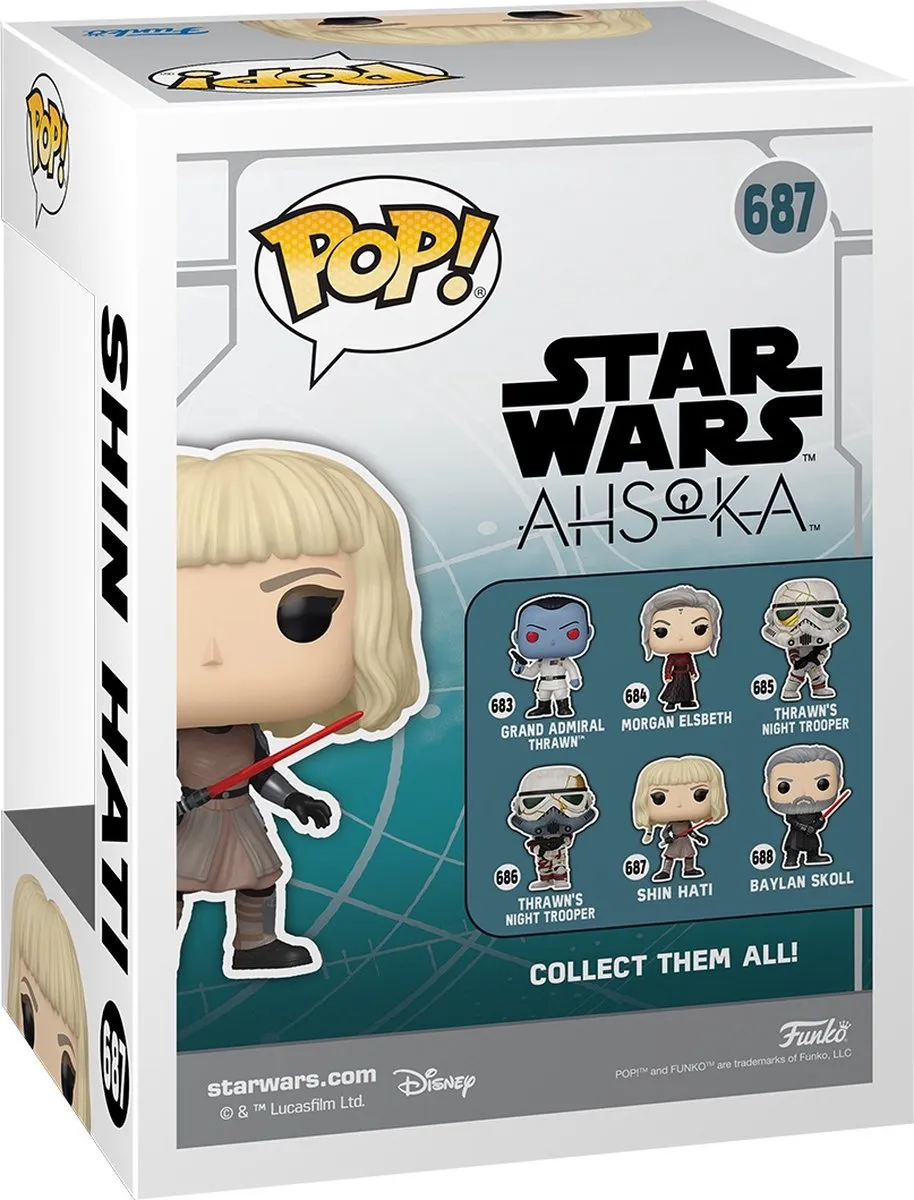Funko Pop Star Wars Shin Hati #687 - Multi