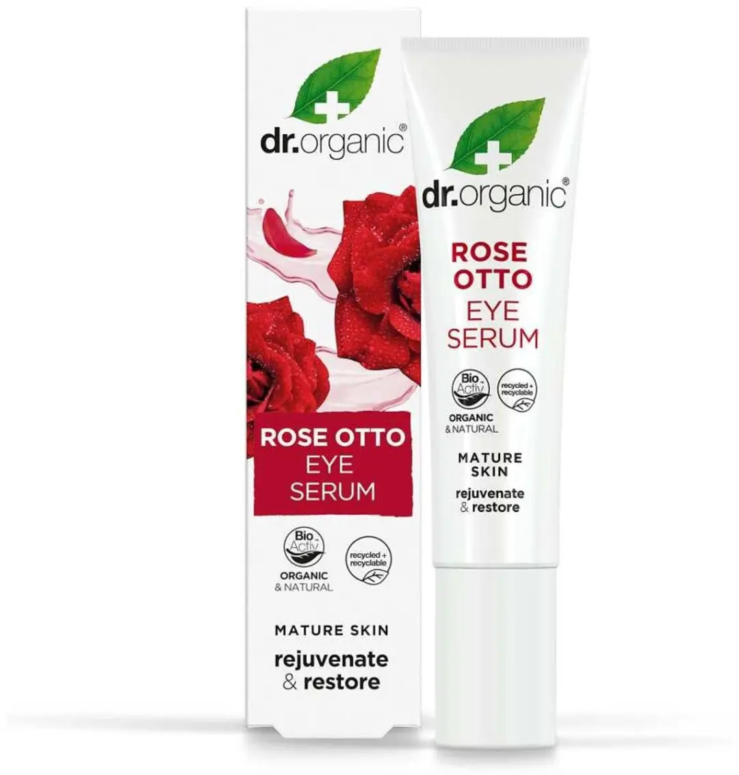 Dr Organic Rose Otto Oogserum 15ml