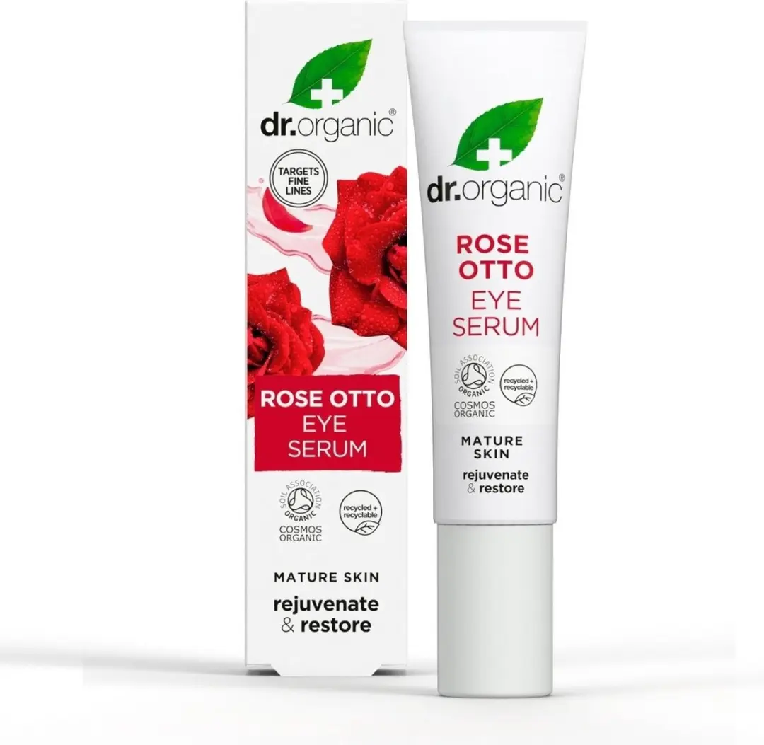 Dr Organic Rose Otto Oogserum 15ml