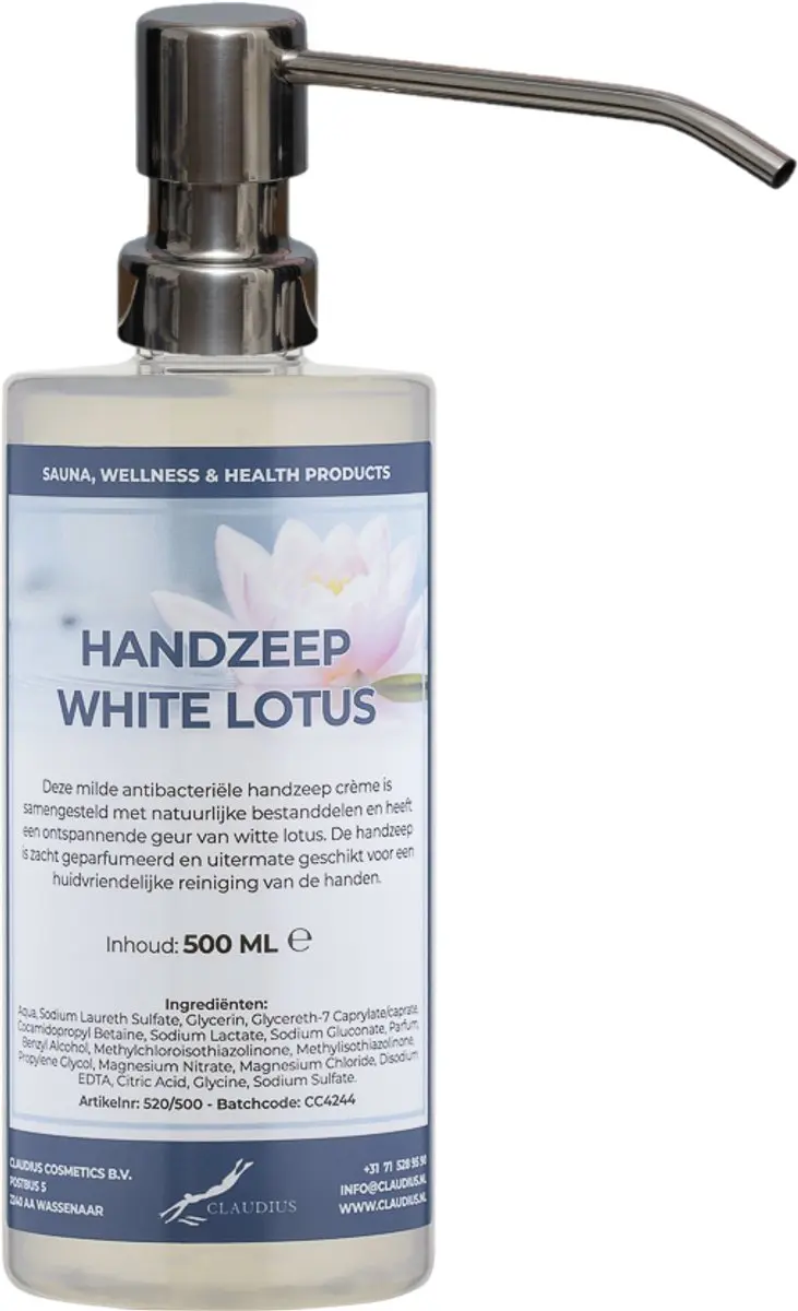 Splashbox Cosmetics Handzeep White Lotus 500ml