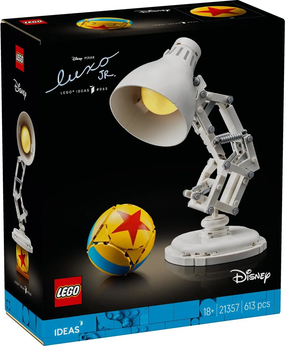 LEGO Ideas Disney Pixar Luxo Jr. 21357 Displaymodel - 613 Stukken - Meerkleurig