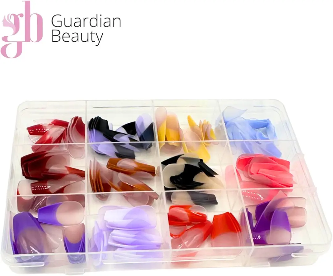 Guardian Beauty Plaknagels Two Tone - 169 Stuks