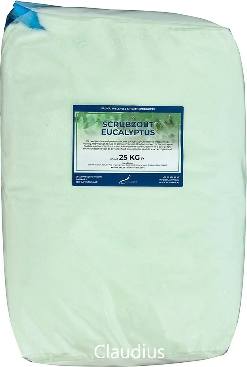 Splashbox Cosmetics Scrubzout Eucalyptus 25 kg