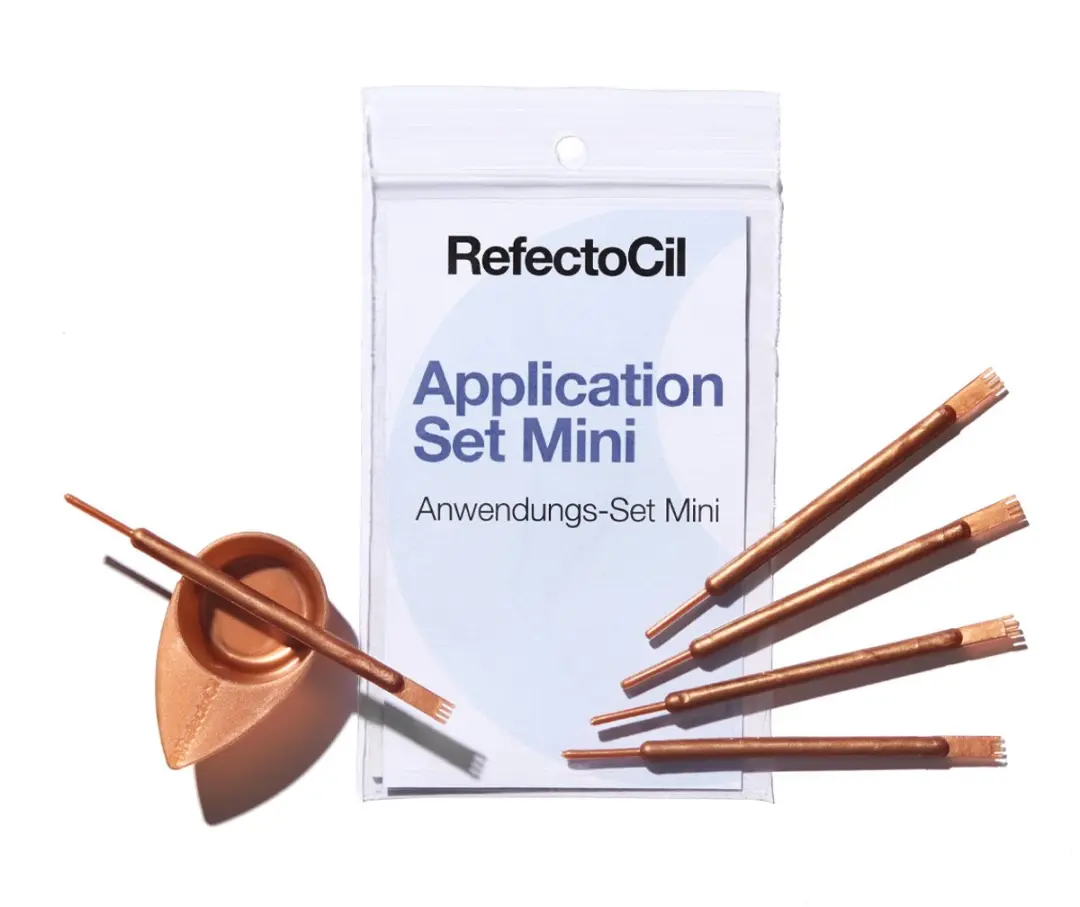 Refectocil Application Sticks Mini Wenkbrauwset - 5 Bakjes & 5 Applicators - 7ml - Brons