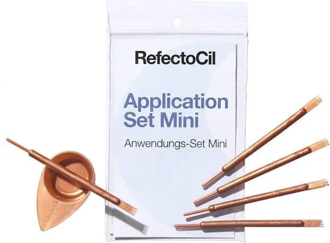 Refectocil Application Sticks Mini Wenkbrauwset - 5 Bakjes & 5 Applicators - 7ml - Brons