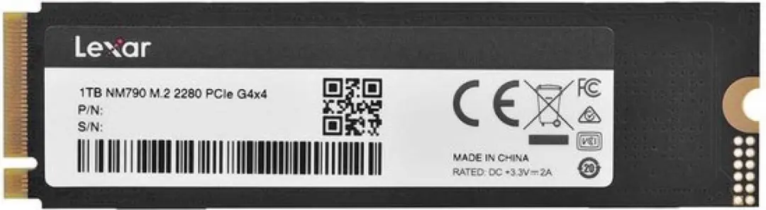 Lexar NM790 LNM790X001T-RNNNG SSD - 1TB - PCIe 4.0 x4 - afbeelding 6 van 6