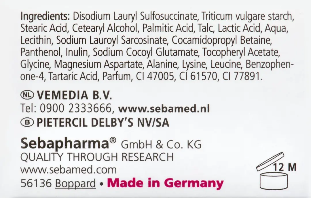 Sebamed Zeepvrij Wastablet 900g - 6x150g
