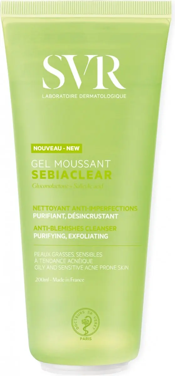 SVR Sebiaclear Gezichtsreinigingsgel 200ml
