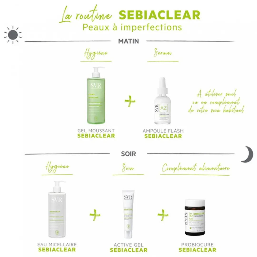 SVR Sebiaclear Gezichtsreinigingsgel 200ml