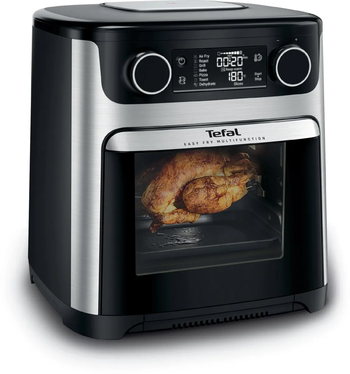Tefal Easy Fry Multifunction FW556D Airfryer 1800W - 15L - Zwart/RVS