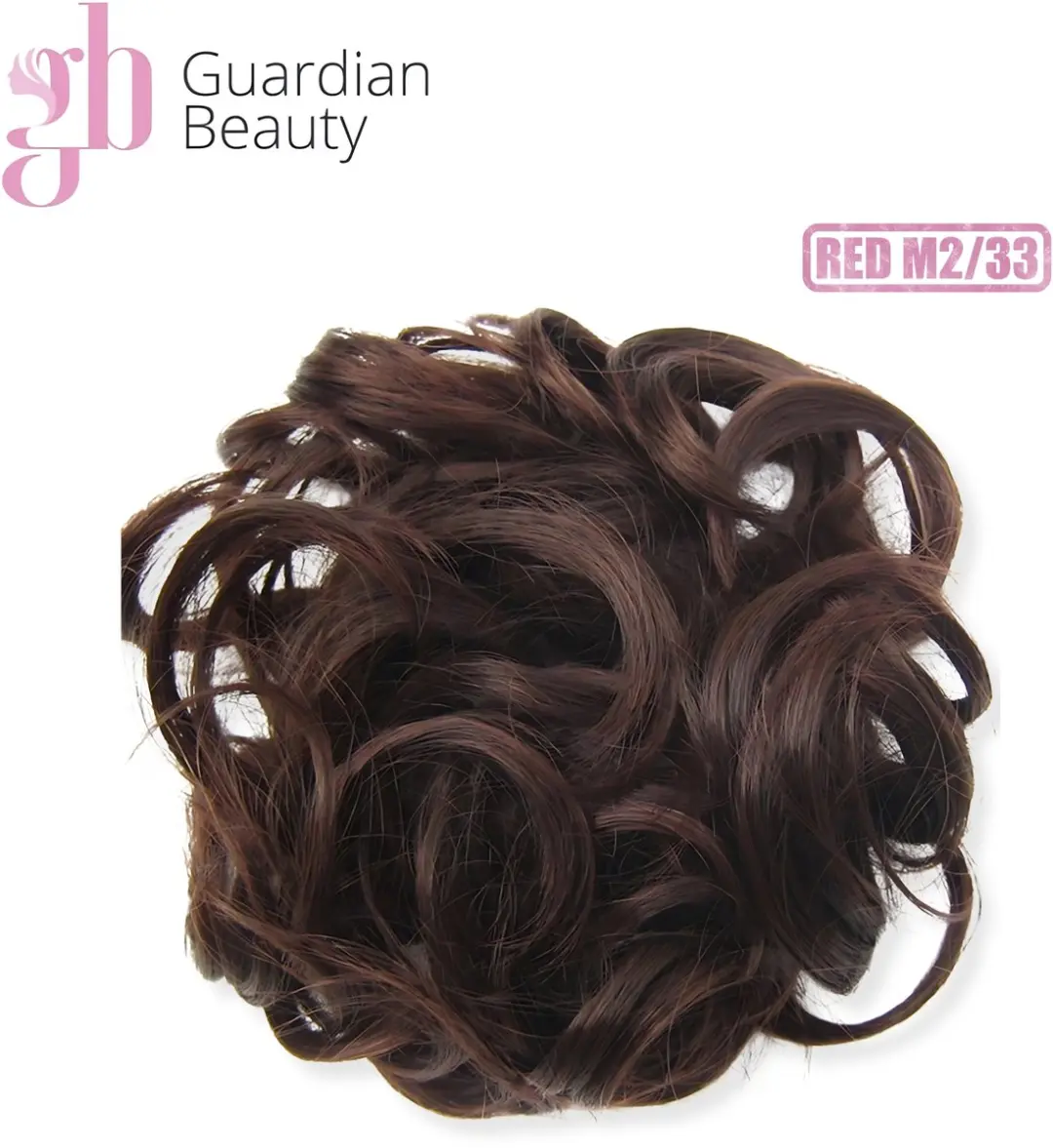 Guardian Beauty Messy Bun Haarwrap Extensie - Rood M2/33