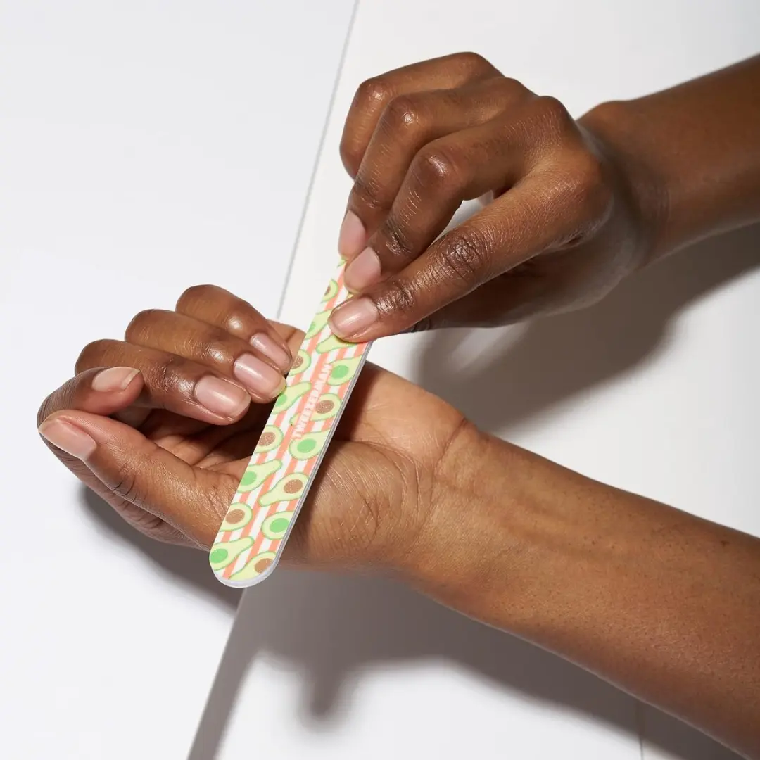 Tweezerman Studio Line Avocado Print Nagelvijl - Compact