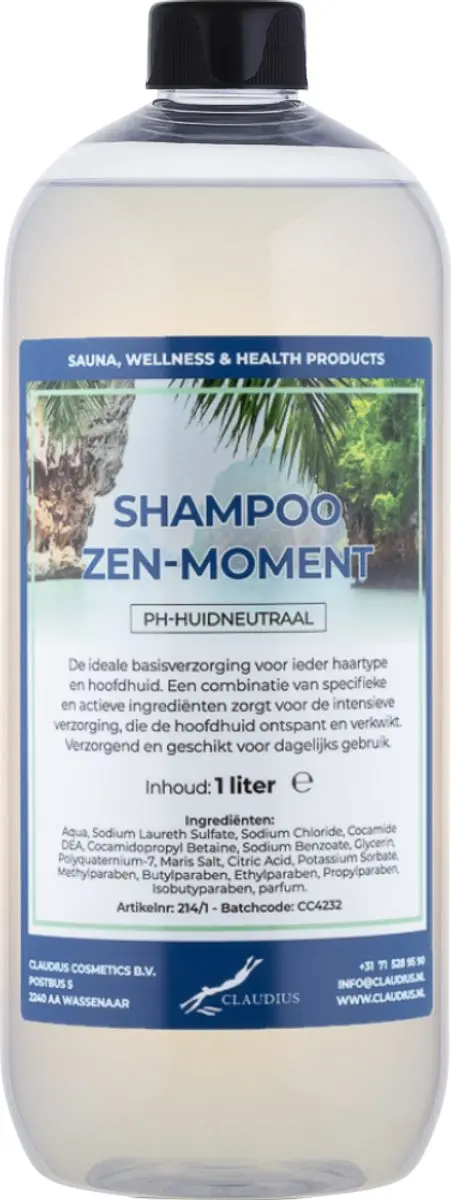 Splashbox Cosmetics Zen Moment Shampoo 1L